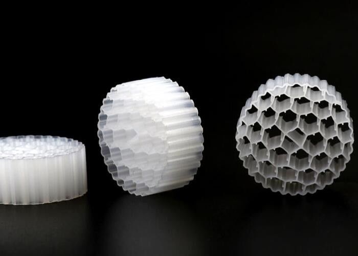 Média de filtragem virgem Hdpe