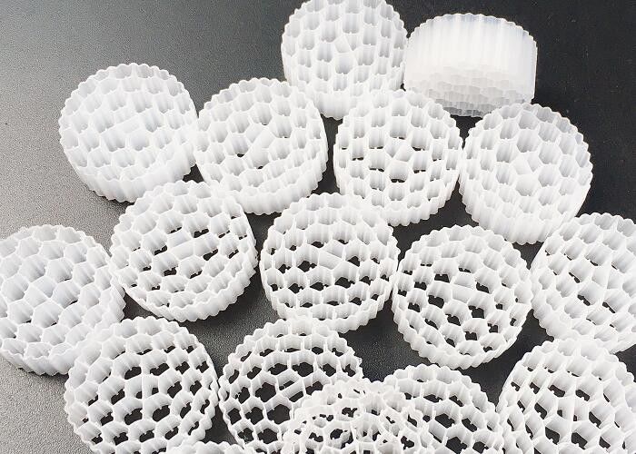 38 quartos K3 tecnologia IFAS MBBR biopipe média preço de fábrica para tratamento industrial de águas 25*10mm