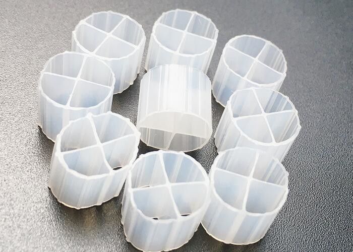 PE01 KALDNES SBR Processo Mbbr Filtro 12*9mm HDPE Material seguro