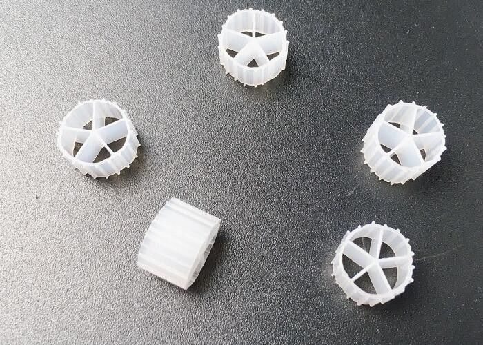 Em estoque K1 MBBR Plantas de tratamento de água 10*7mm Biocell Mbbr Filter Media