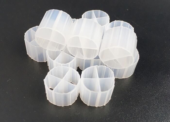 Alta eficiência MBBR Bio Media K1 Micro Media 12mm X 9mm Cor Branca