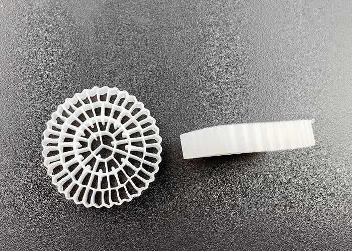 Kaldnes K5 FDA Segurança Biofilm ativo pendurado rápido Mbbr Bio Filter Media