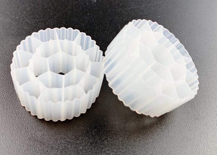Hdpe de plástico para RAS Resistência a choques MBBR Filtros flutuantes