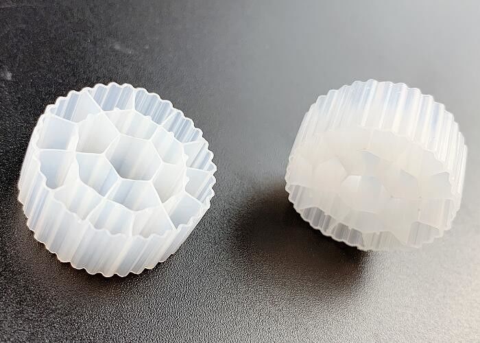 Hdpe de plástico para RAS Resistência a choques MBBR Filtros flutuantes
