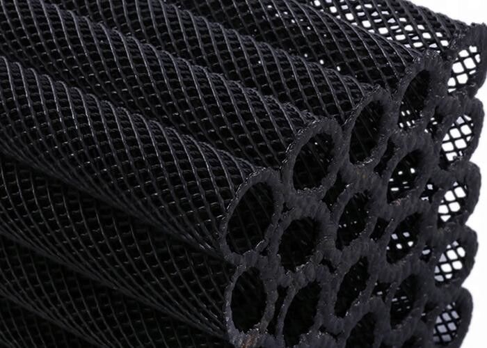 Biobloco Hdpe Medios de tubulação de plástico para tratamento de água Cor preta Quente para aquicultura