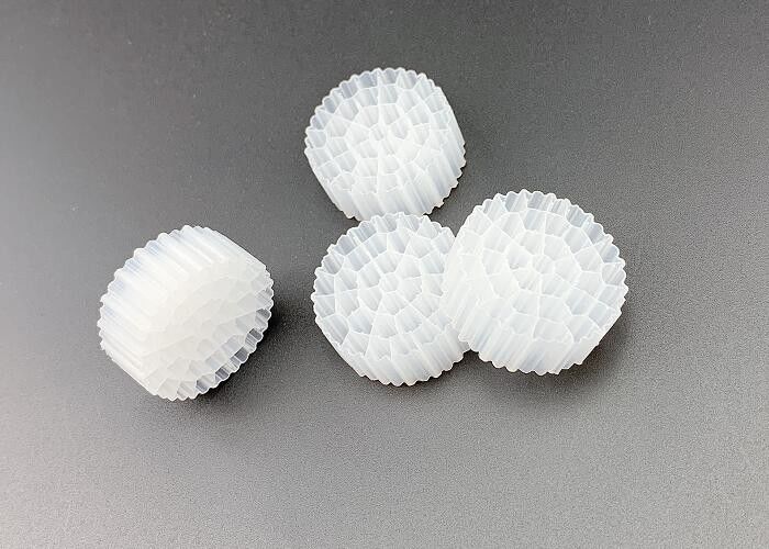 Tratamento de águas Grande área de superfície MBBR Biocell Filter Media 25*10MM