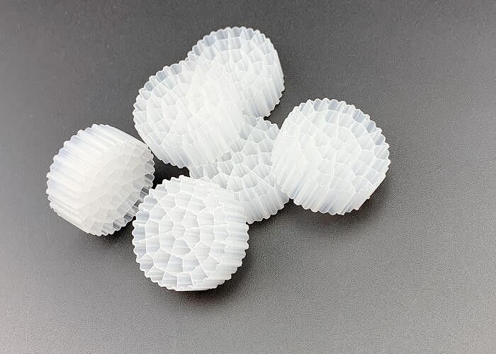 Tratamento de águas Grande área de superfície MBBR Biocell Filter Media 25*10MM