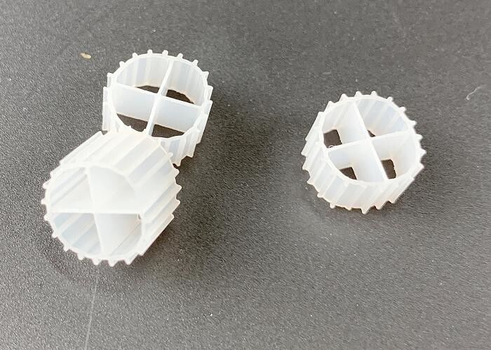 Medios de filtragem de plástico ecológicos para aquários Tratamento de esgoto