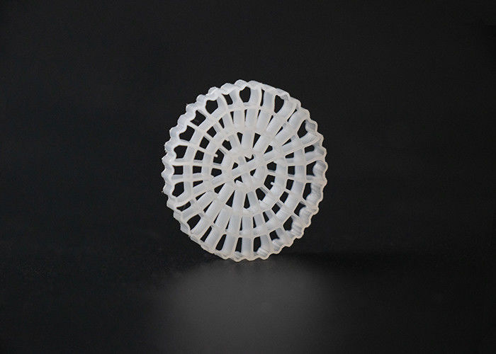 Hdpe Branco RAS Fda Kaldnes Filter Media 0,97 g/Cm3 Densidade