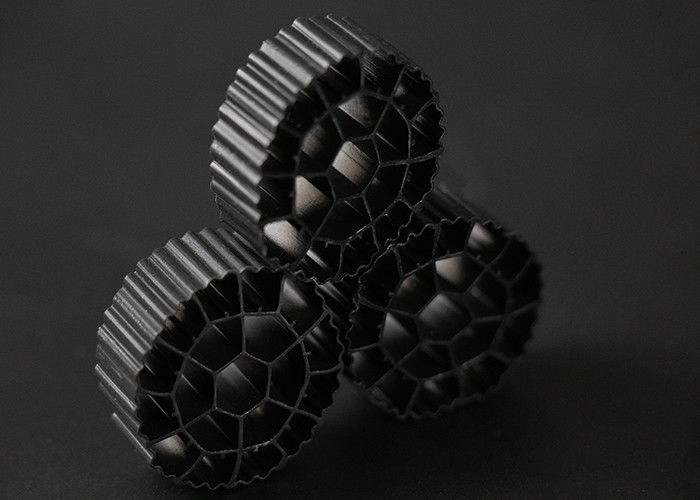 K3 Filtro de plástico Biomédia com cor branca e material virgem HDPE