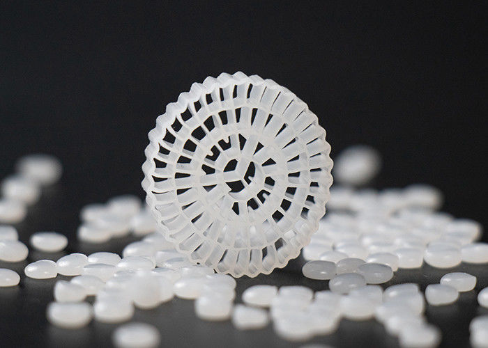 Reator de biofilme de cama móvel de cor branca HDPE Crescimento rápido