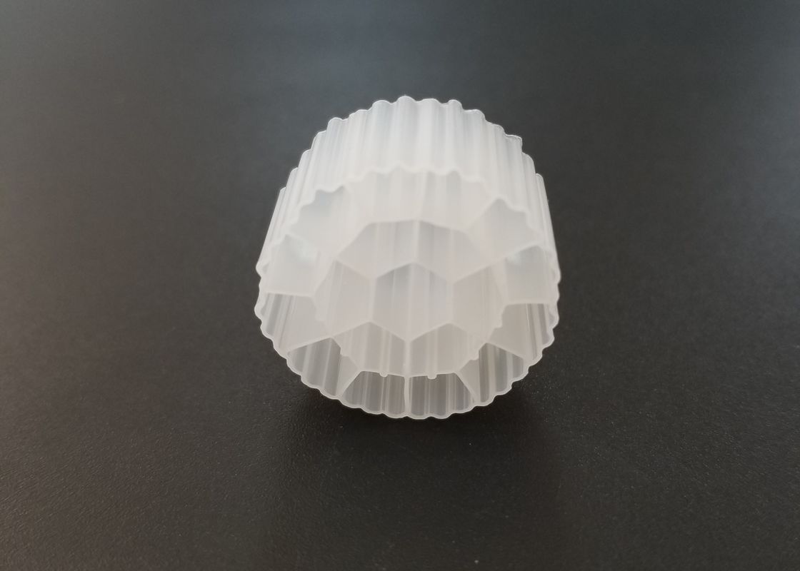 Medios de filtragem de Hdpe de cor branca, Medios de filtragem de plástico