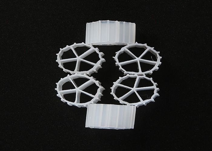Qualquer HDPE colorido Kaldnes K1 Filter Media Bio Film Fast 10mm X 7mm