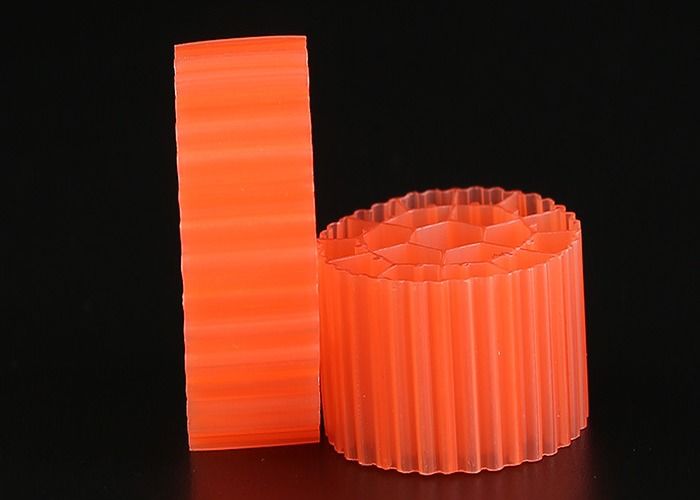 Materiais virgens de filtro de plástico de HDPE com 19 furos e cor branca para RAS