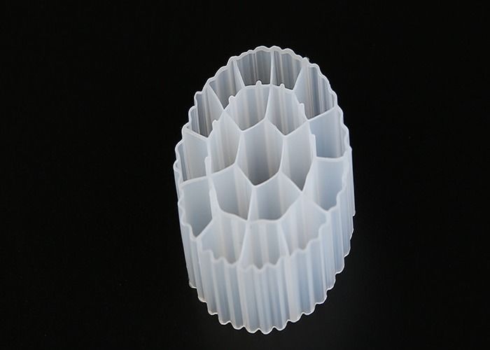 Branco MBBR Filter Media K3 Bio Media Boa resistência a impactos com HDPE virgem