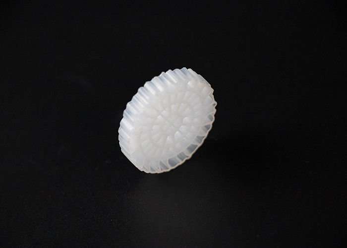 Medios de filtragem MBBR virgem HDPE RAS de plástico com boa área de superfície