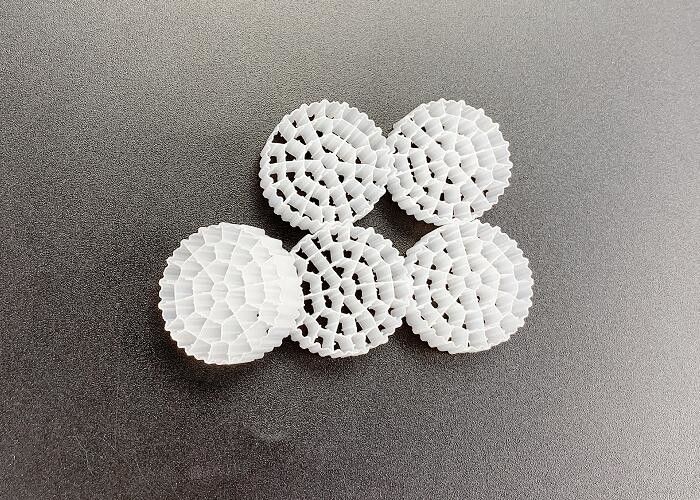 Medios de filtragem de águas residuais MBBR Leito móvel Biofilm Reator HDPE