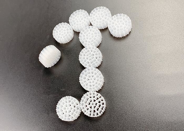 Medios de filtragem de águas residuais Mbbr Biomédia flutuante MBBR Medios de filtragem