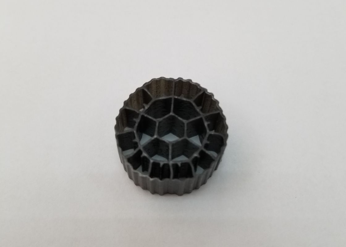 25 mm x 12 mm Medios de filtragem MBBR coloridos Material HDPE PE06 Bio Media