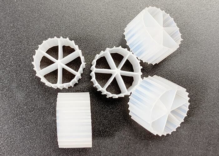 MBBR Mixing Moving Bed Bifilm Reactor Material HDPE MBBR K1 Filter Media FDA Safty