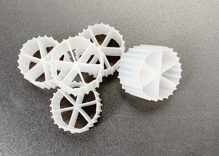 Mudança de cama Biofilm Reactor Tanque de aeração Flutuante Kaldnes Filter Media virgem HDPE