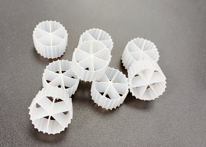 Biocell Bio Carrier PE04 6 Quartos MBBR Bio Balls Filter Media Para Tanque Anaeróbico