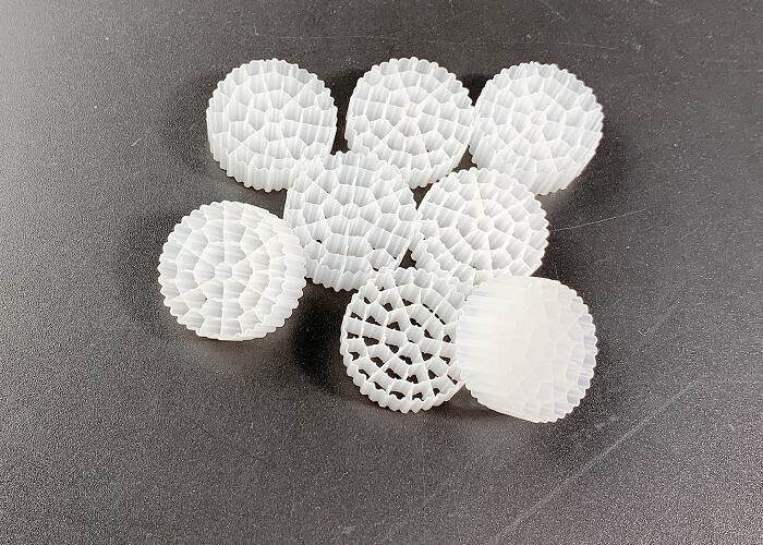 Cor branca SBR Tratamento de Água de Processo MBBR Filtro de Mídia ROHS REACH