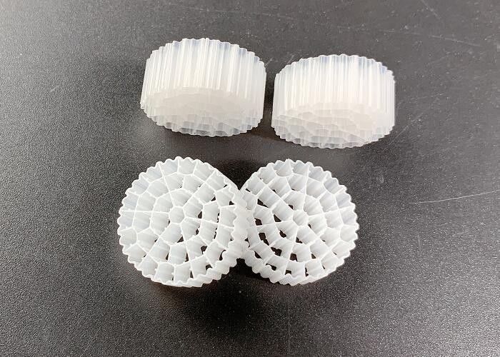 K3 Leito móvel Reator de Biofilme MBBR Filtro Flutuante Mídia Camarão Transportadores de Plástico