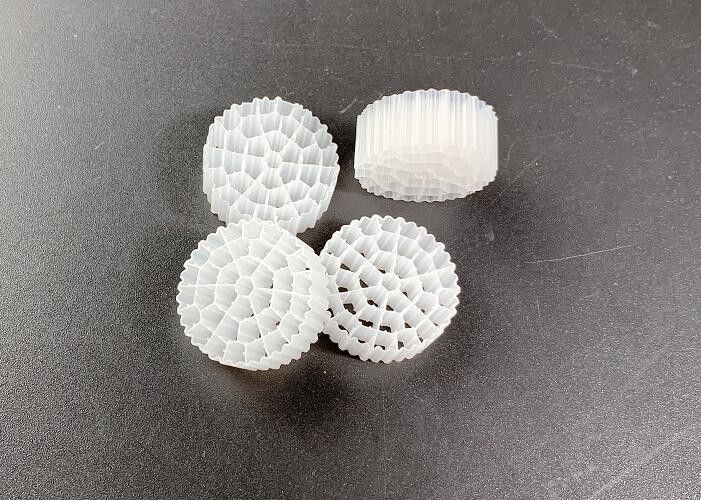 K3 Leito móvel Reator de Biofilme MBBR Filtro Flutuante Mídia Camarão Transportadores de Plástico